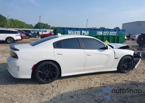 2017 Dodge Charger R/T Scat Pack Rwd from USA, damaged, VIN 2C3CDXGJ4HH589705
